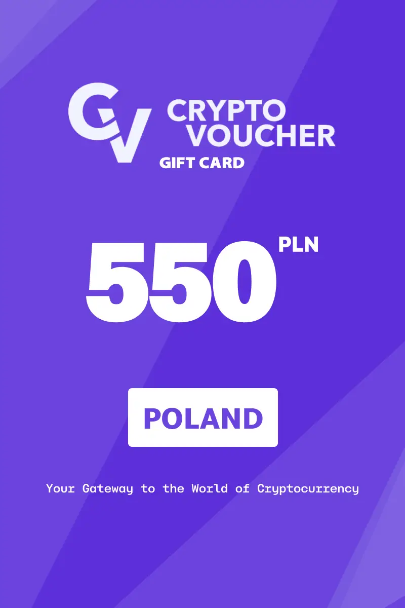Crypto Voucher 550 PLN Gift Card (Poland) - Digital Key