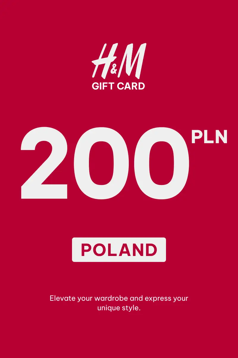HandM 200 PLN Gift Card (Poland) - Digital Key