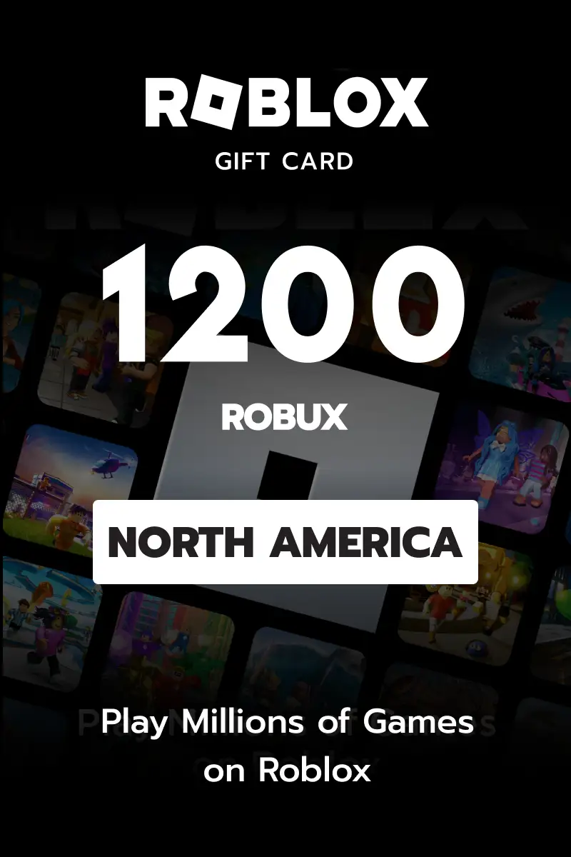 Roblox - 1200 Robux (North America) - Digital Key