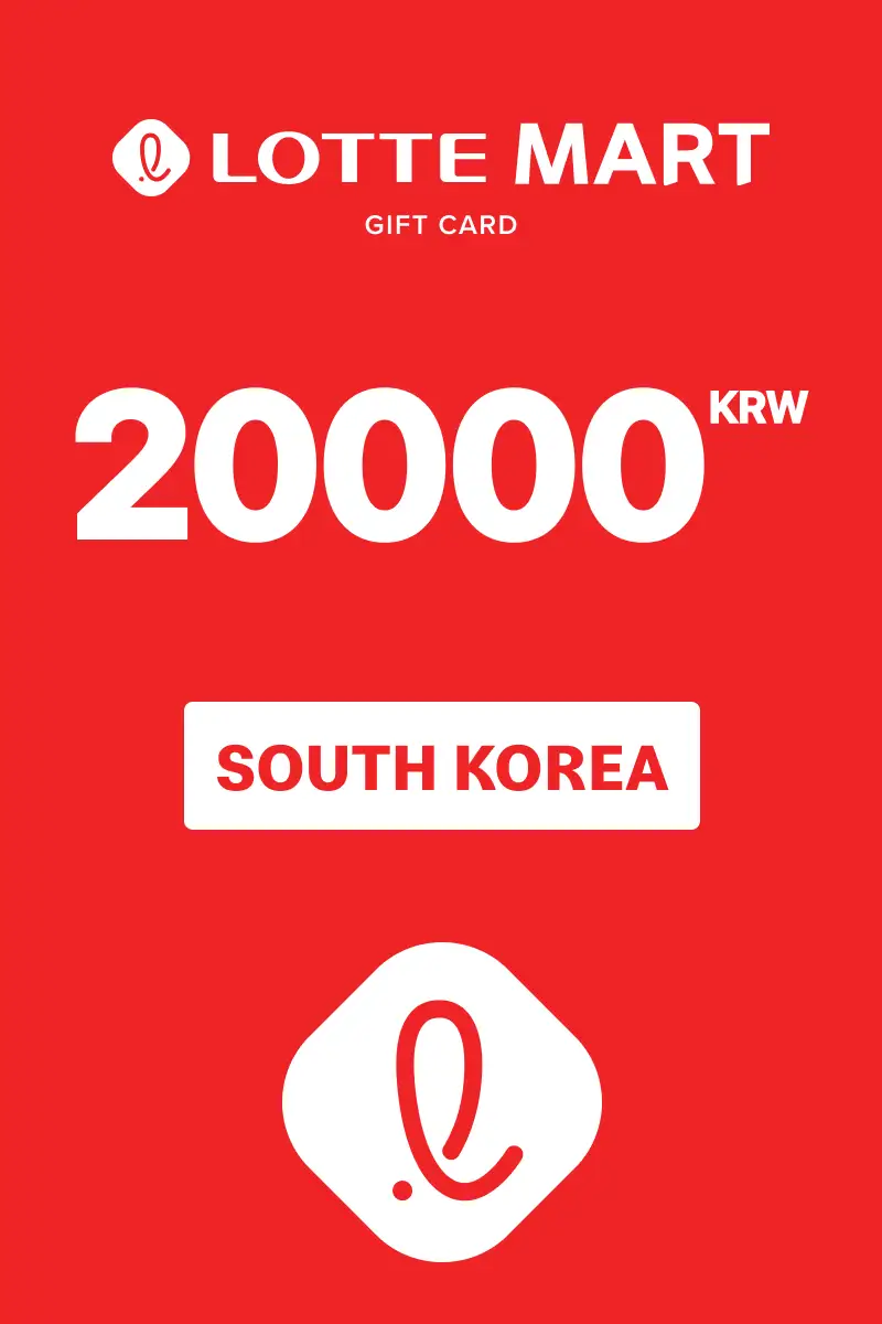 Lotte Mart 20000 KRW Gift Card (South Korea) - Digital Key