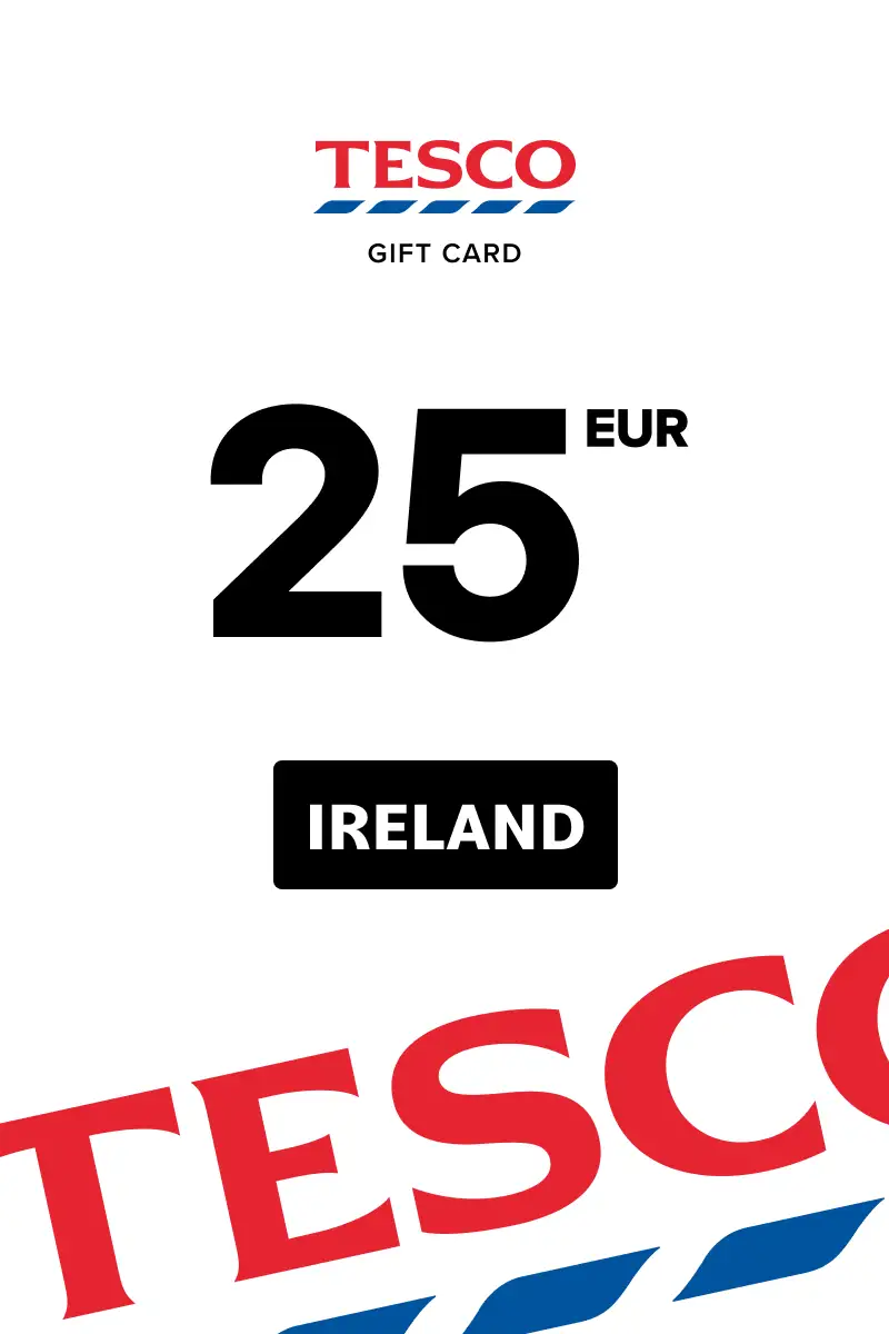 Tesco 25 EUR Gift Card (Ireland) - Digital Key