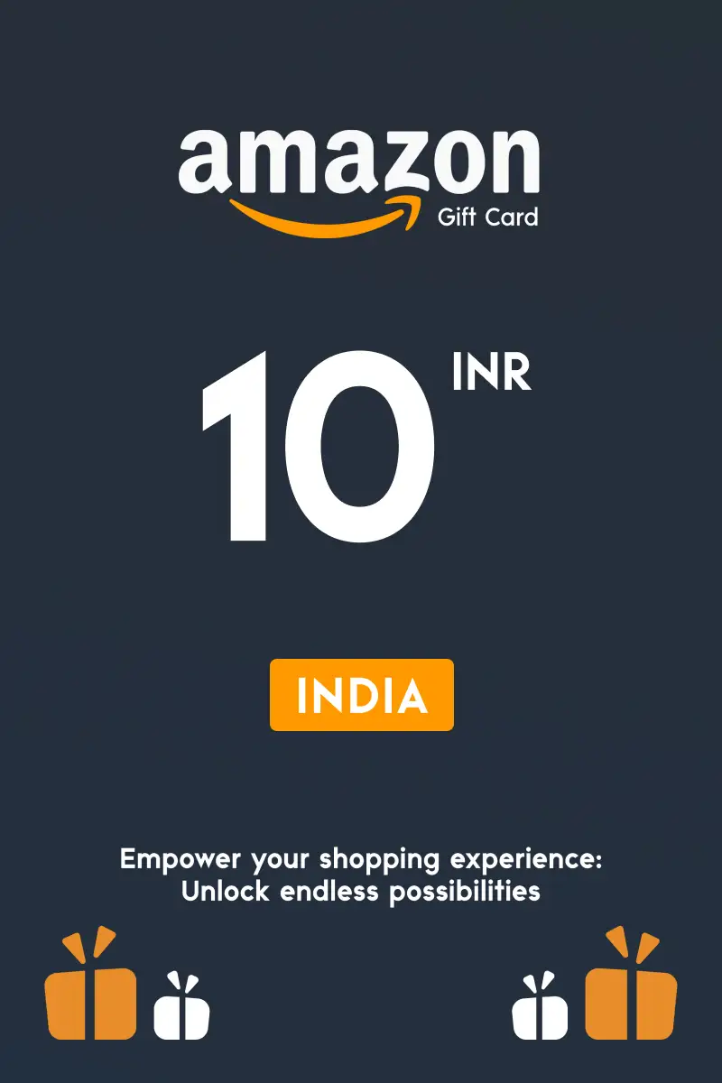 Amazon 10 INR Gift Card (India) - Digital Key