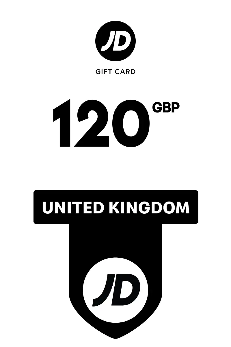 JD Sports 120 GBP Gift Card (United Kingdom) - Digital Key