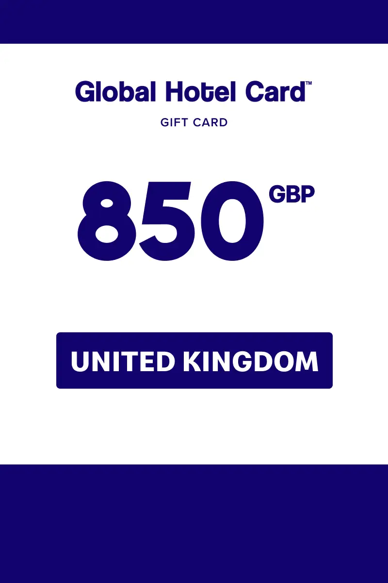 Global Hotel Card 850 GBP Gift Card (United Kingdom) - Digital Key
