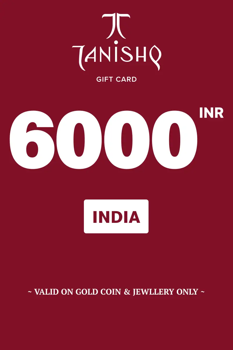 Tanishq Gold Coin 6000 INR Gift Card (India) - Digital Key