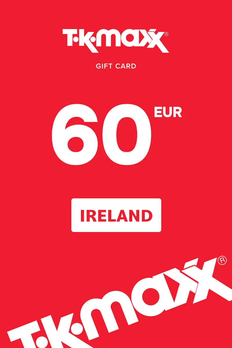 TK Maxx 60 EUR Gift Card (Ireland) - Digital Key