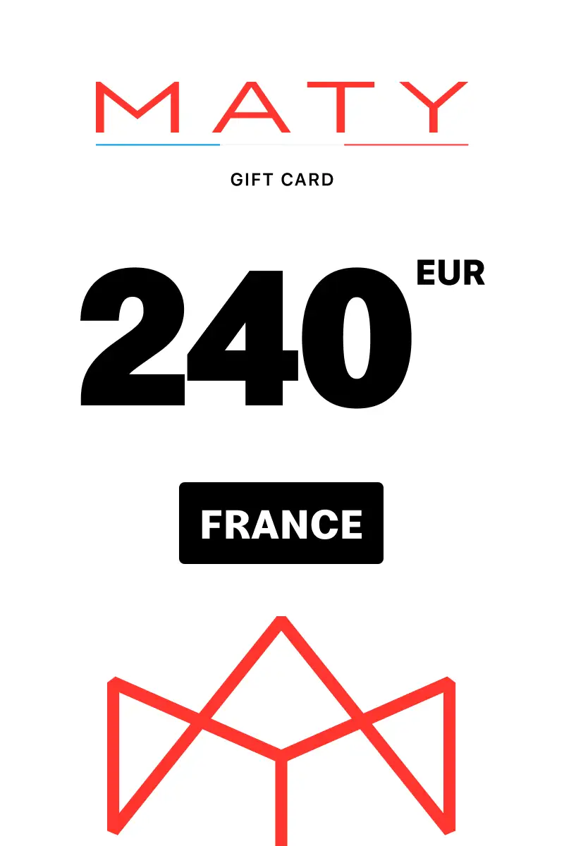 MATY 240 EUR Gift Card (France) - Digital Key