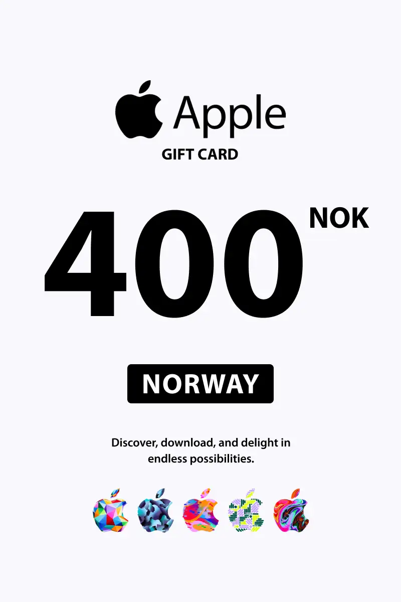 Apple 400 NOK Gift Card (Norway) - Digital Key