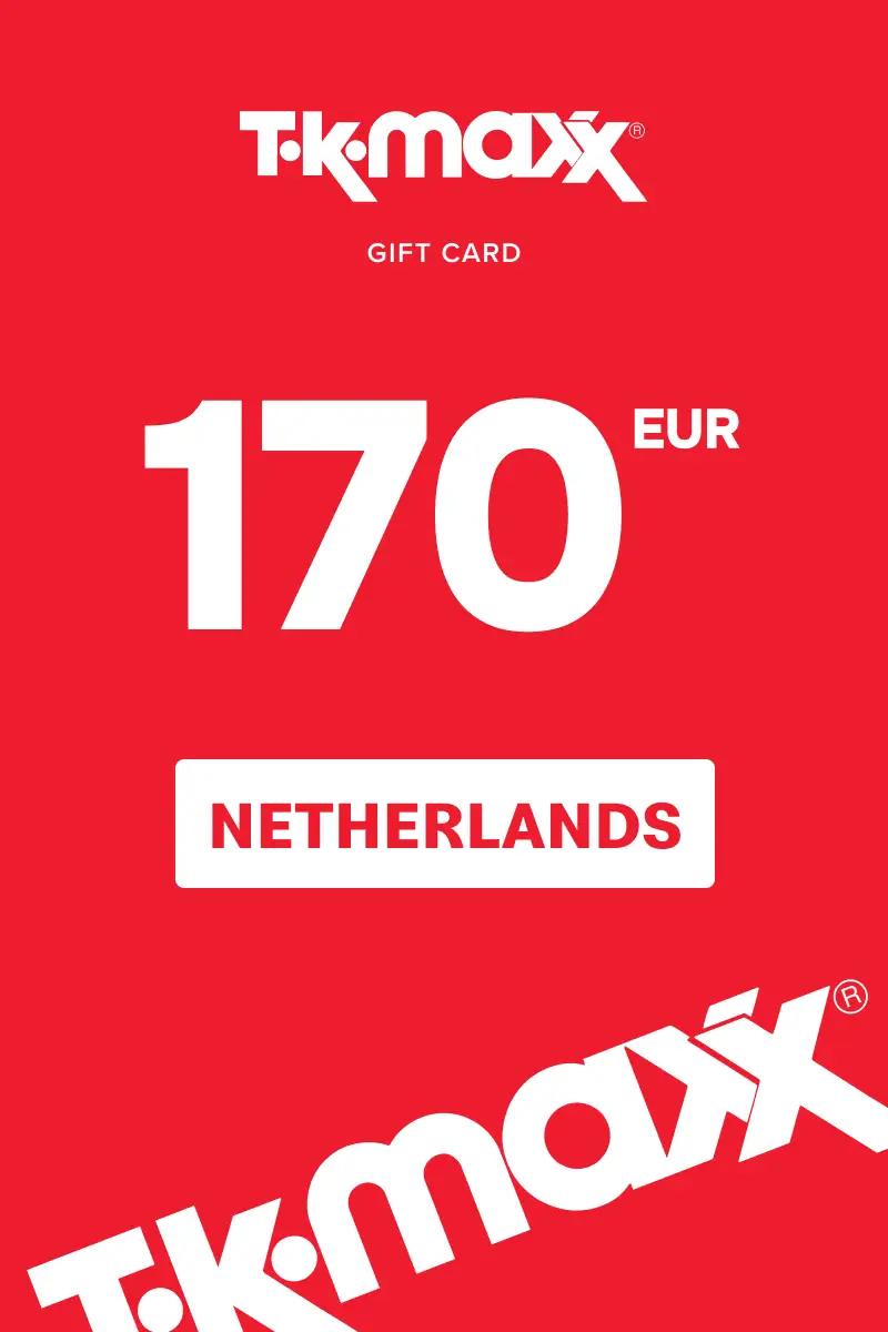 TK Maxx 170 EUR Gift Card (Netherlands) - Digital Key