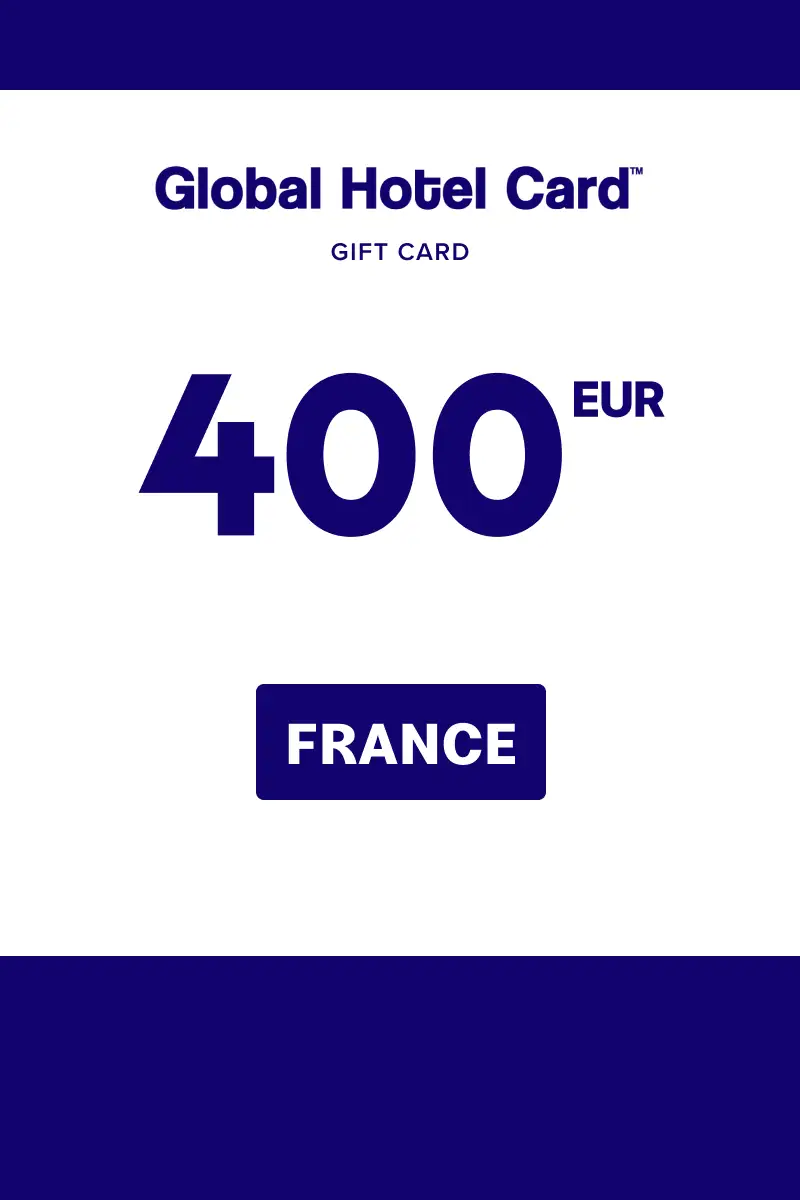 Global Hotel Card 400 EUR Gift Card (France) - Digital Key