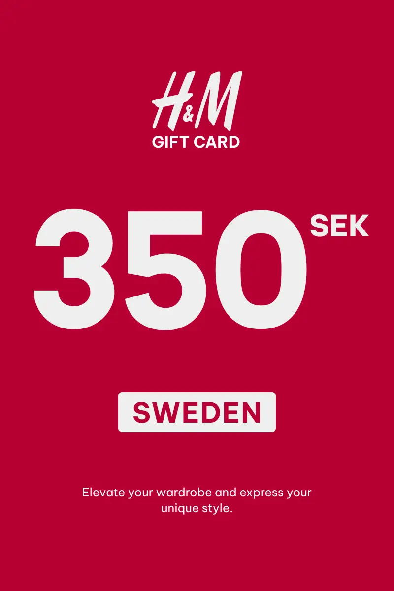 HandM 350 SEK Gift Card (Sweden) - Digital Key