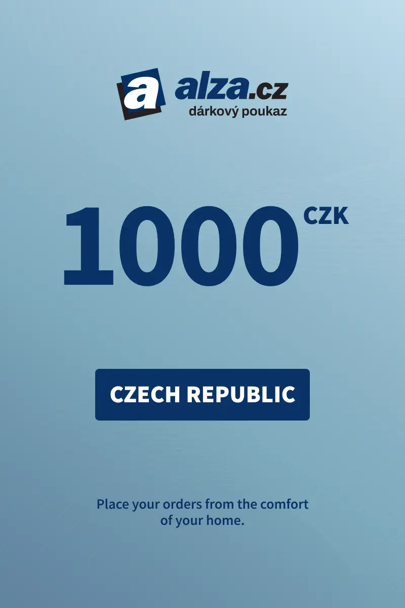 ALZA.CZ 1000 CZK Gift Card (Czech Republic) - Digital Key