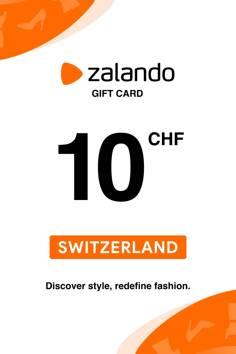 Zalando 10 CHF Gift Card (Switzerland) - Digital Key