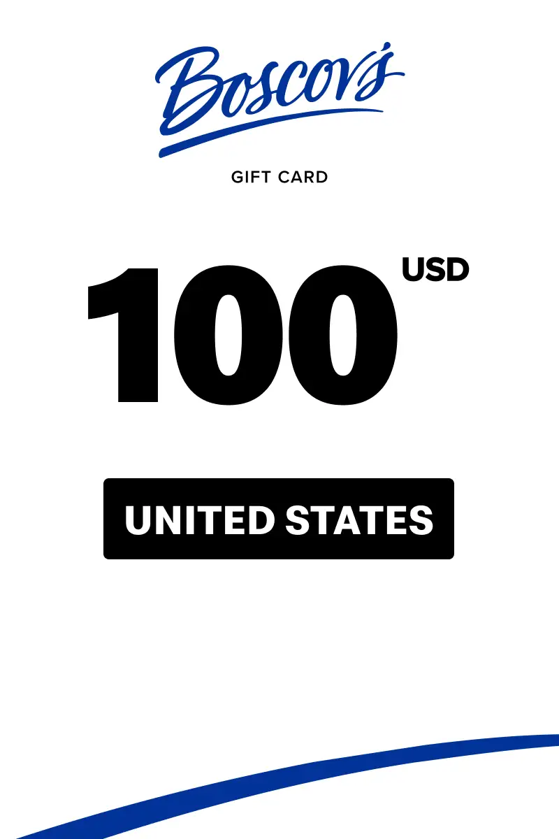 Boscov's 100 USD Gift Card (United States) - Digital Key