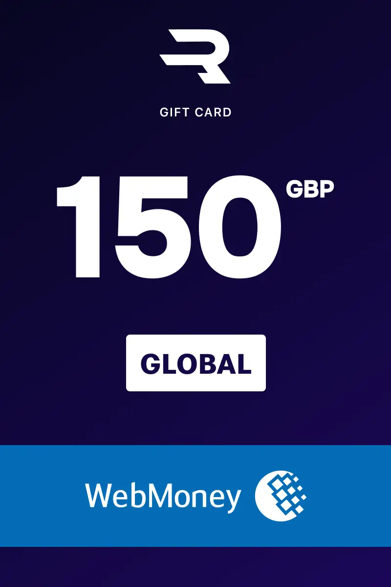 Rewarble WebMoney 150 GBP Gift Card (Global) - Rewarble - Digital Key