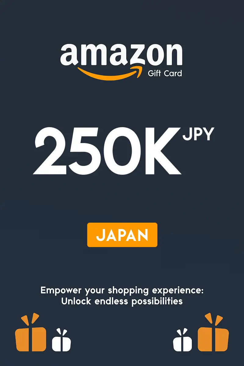 Amazon 250000 JPY Gift Card (Japan) - Digital Key