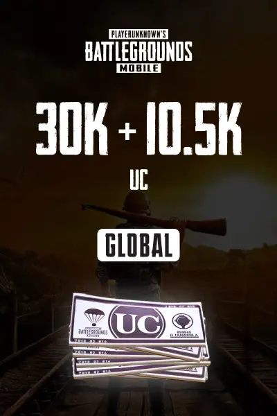 PUBG Mobile - 30000+10500 UC (Global) - Digital Key