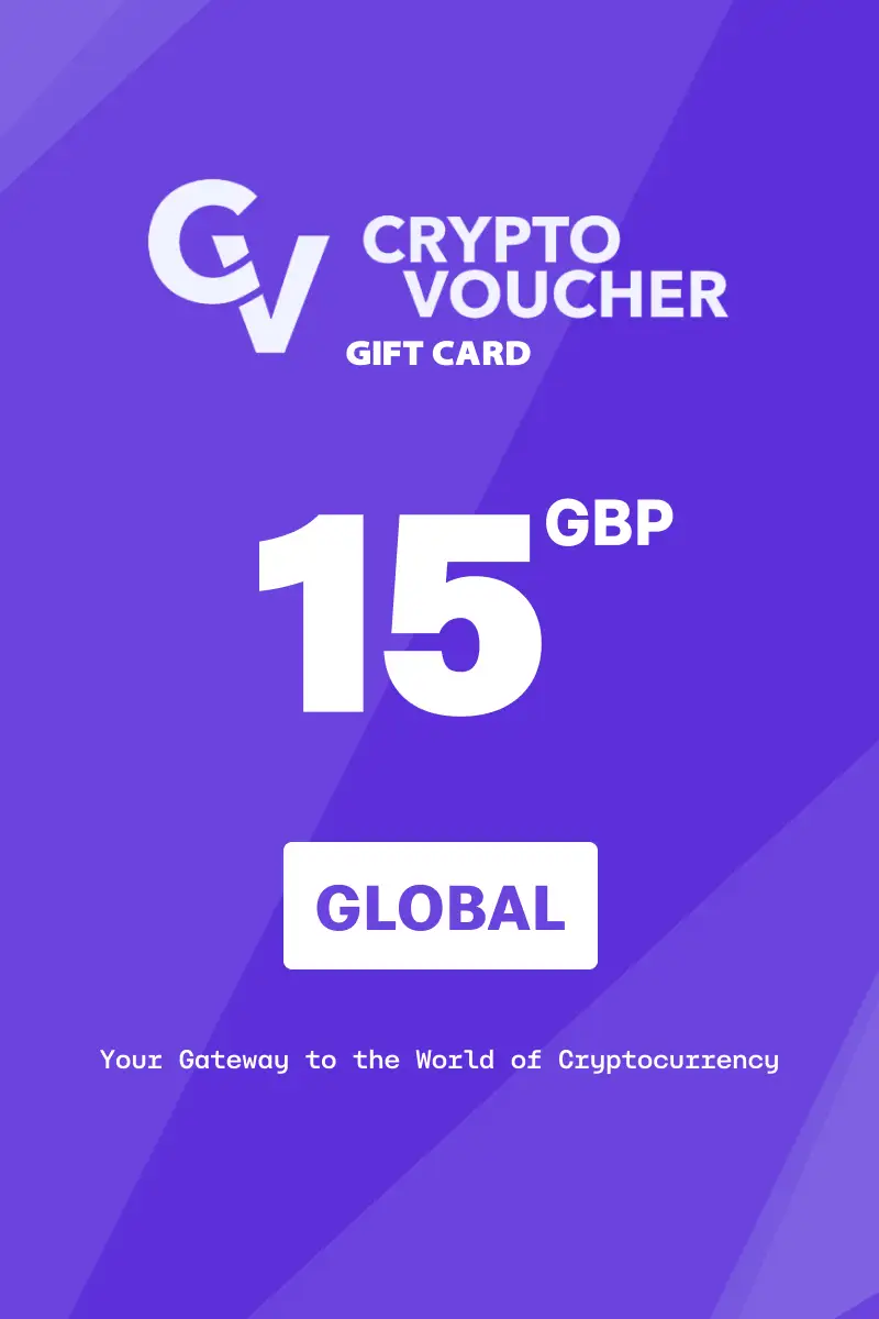 Crypto Voucher (USDC) 15 GBP Gift Card (Global) - Digital Key