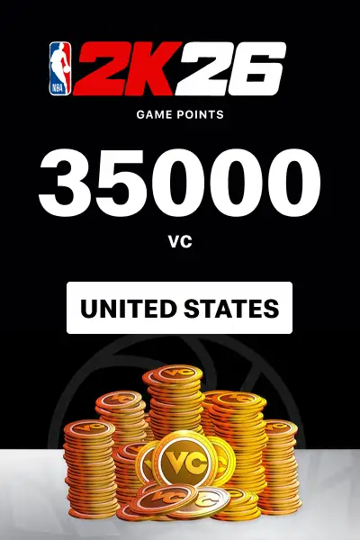NBA 2K26 35000 Virtual Currency Pack United States Xbox Series XS Xbox Live Digital Key