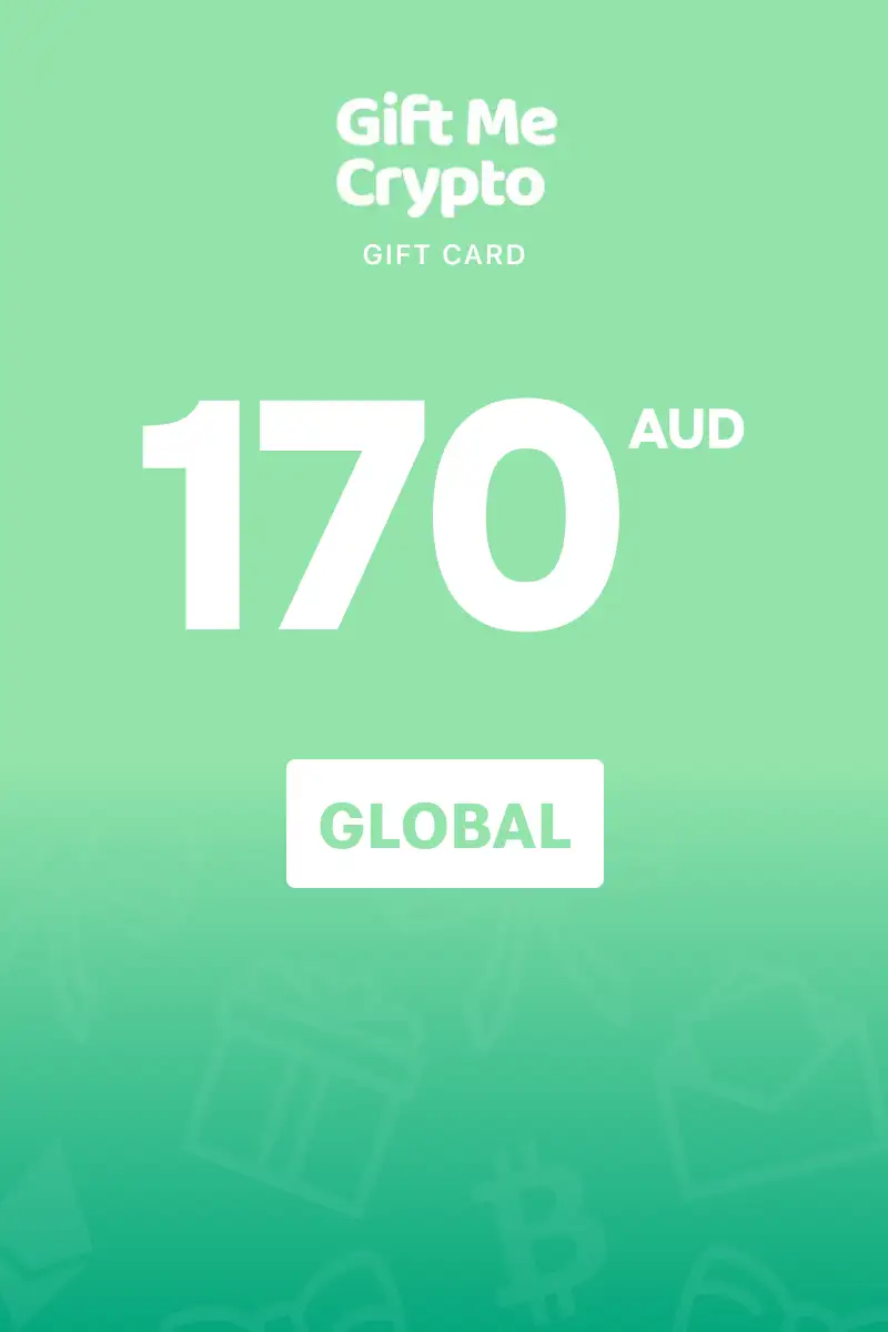 Gift Me Crypto 170 AUD Gift Card (Global) - Digital Key