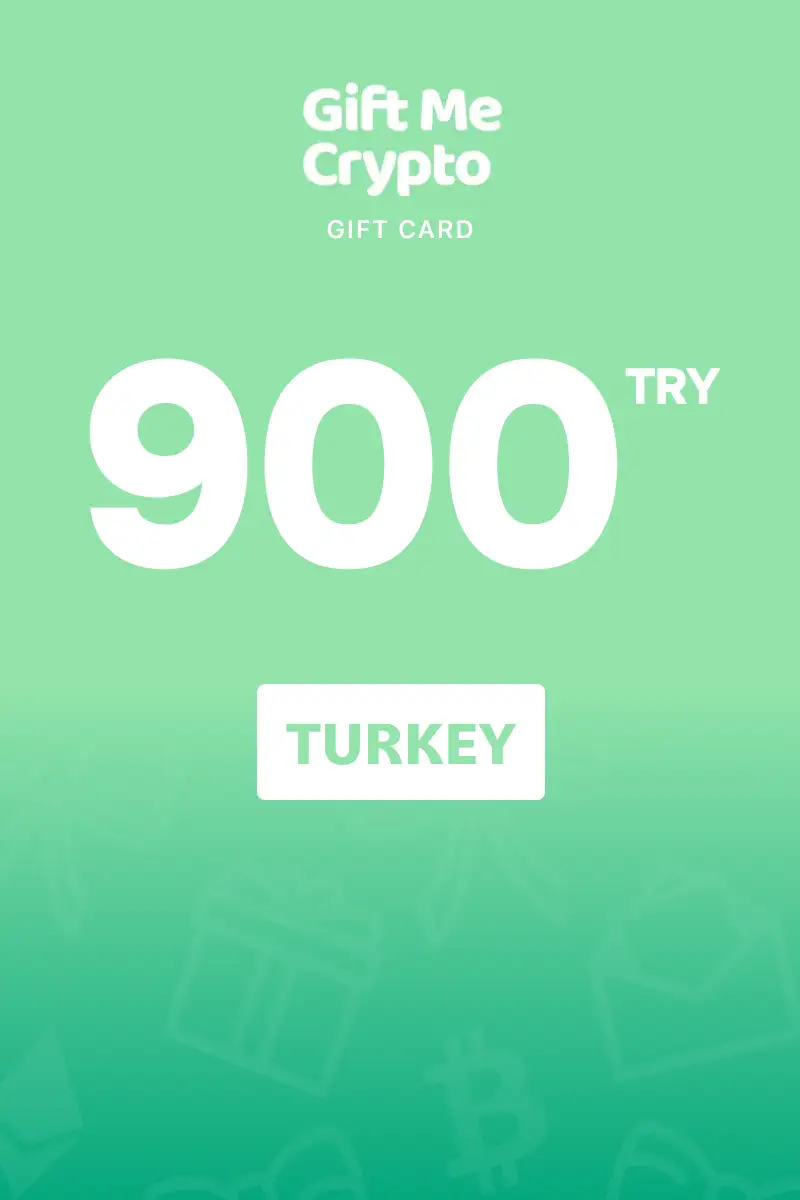 Gift Me Crypto 900 TRY Gift Card (Turkey) - Digital Key