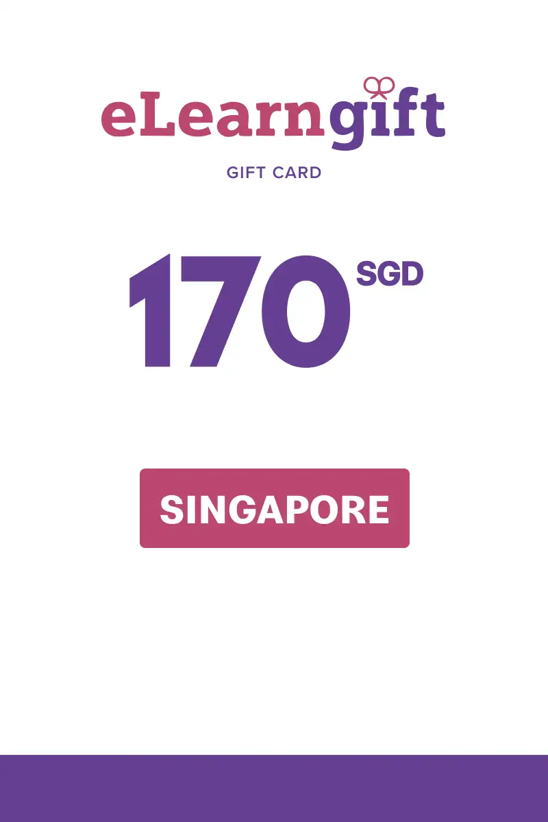 eLearn Gift 170 SGD Gift Card (Singapore) - Digital Key