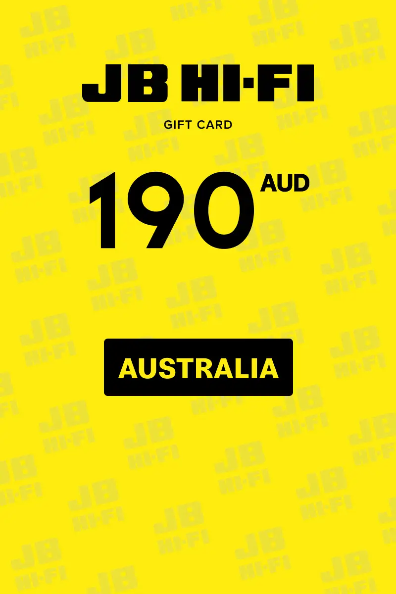 JB HI-FI 190 AUD Gift Card (Australia) - Digital Key