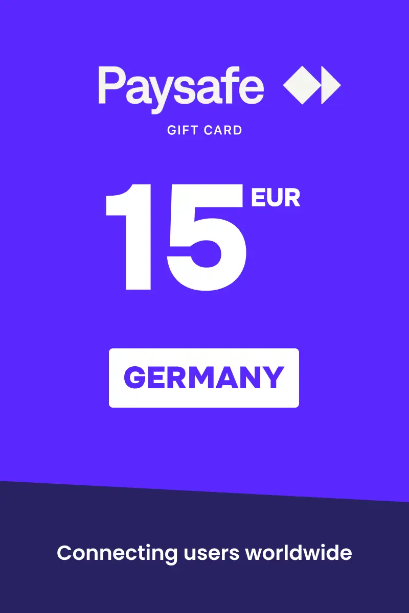 PaysafeCard 15 EUR Gift Card (Germany) - Digital Key