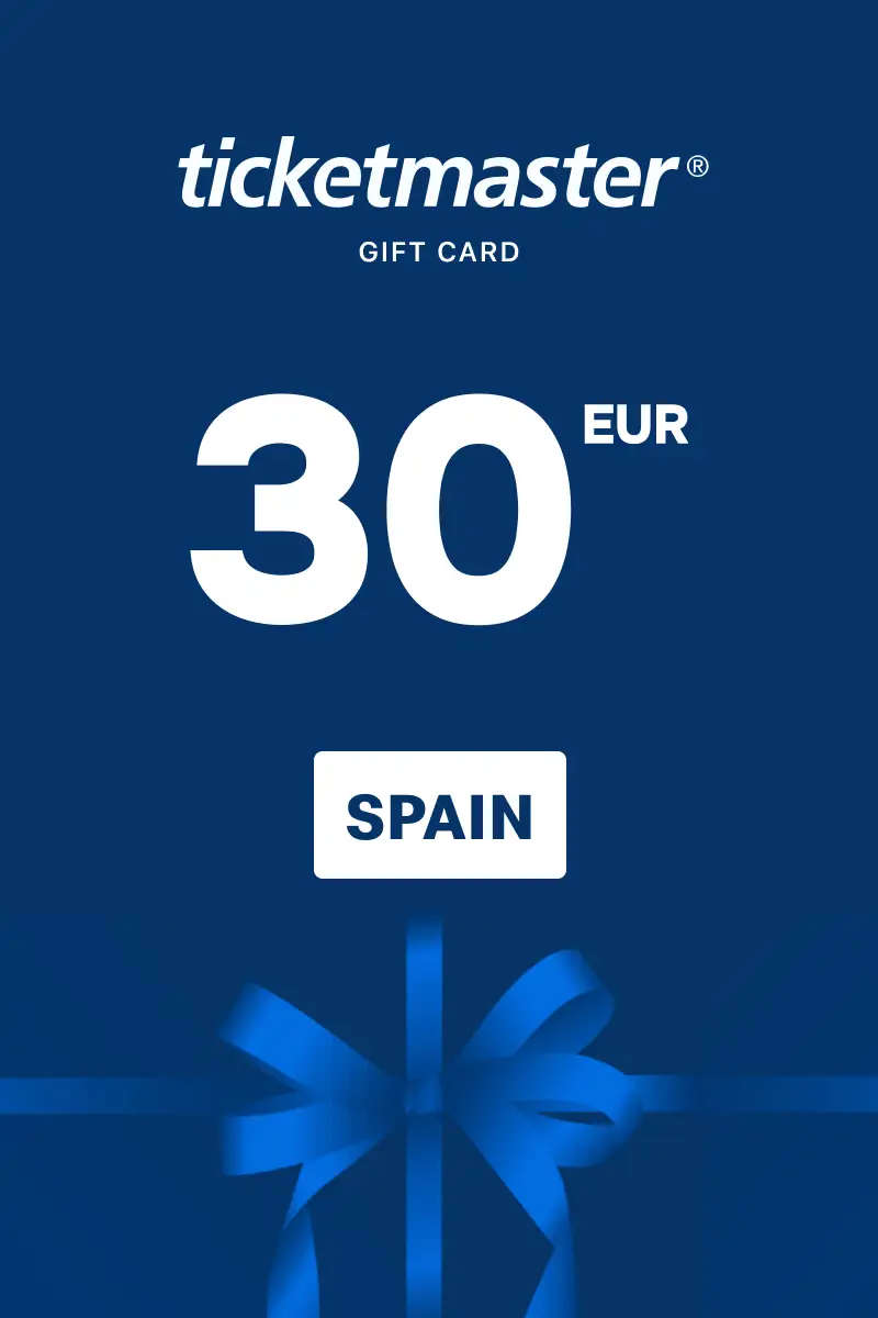 Ticketmaster 30 EUR Gift Card (Spain) - Digital Key