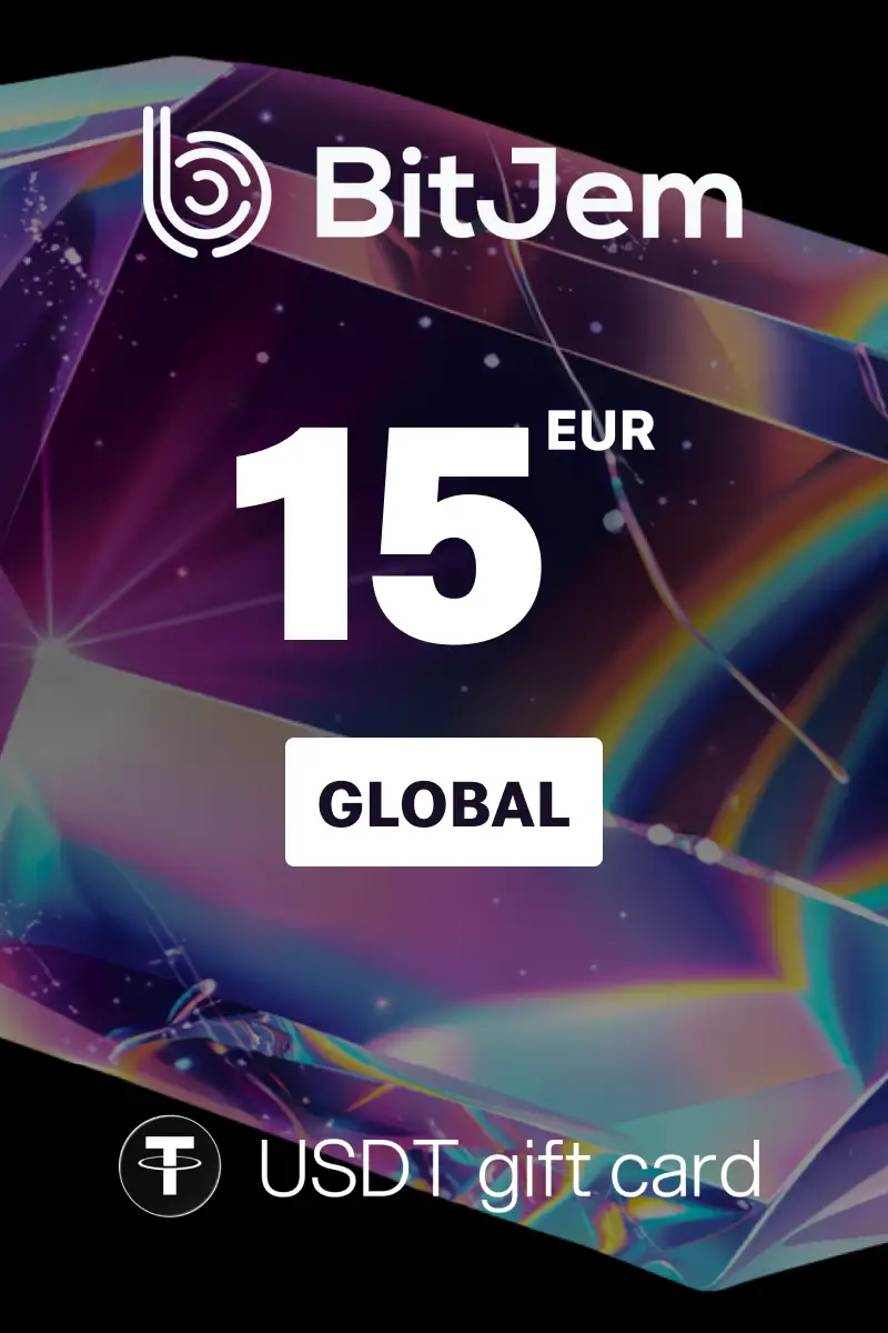 BitJem (USDT) 15 EUR Crypto Gift Card (Global) - Digital Key