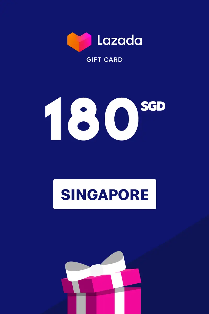 Lazada 180 SGD Gift Card (Singapore) - Digital Key