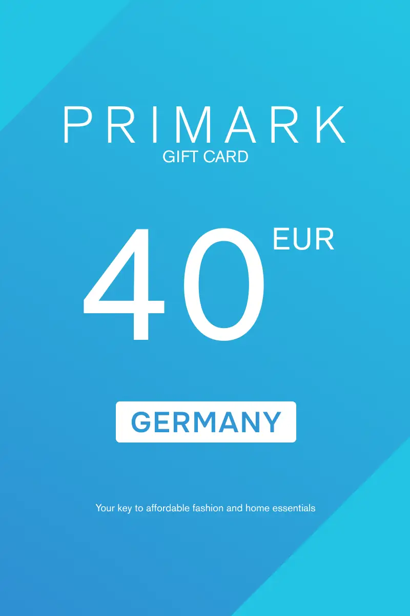 Primark 40 EUR Gift Card (Germany) - Digital Key