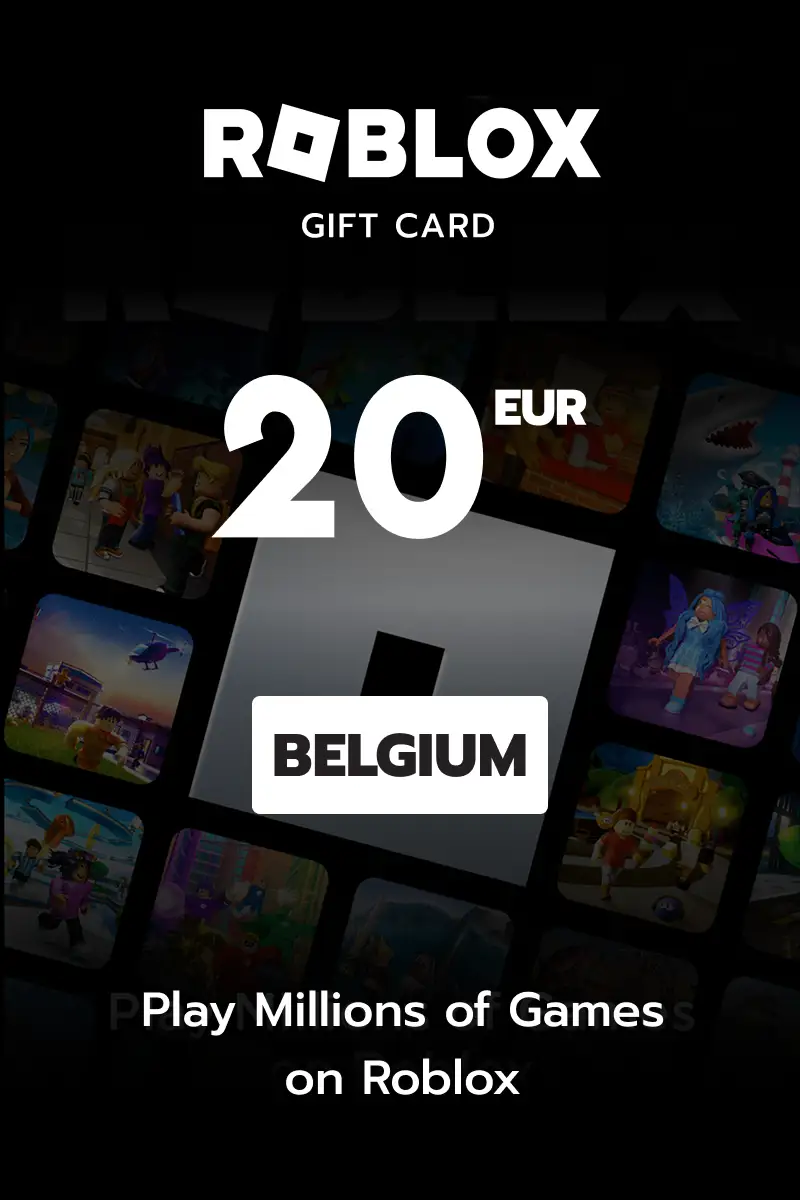 Roblox 20 EUR Gift Card (Belgium) - Digital Key