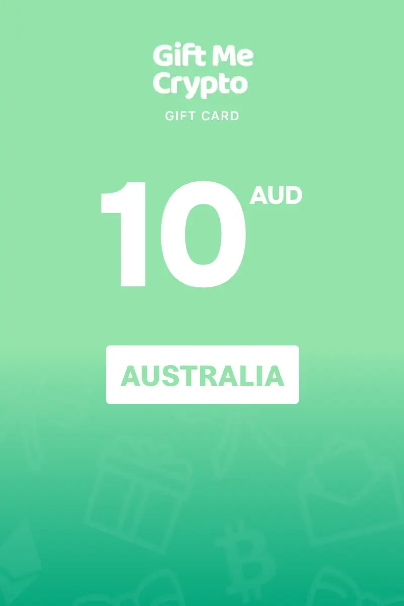 Gift Me Crypto 10 AUD Gift Card (Australia) - Digital Key
