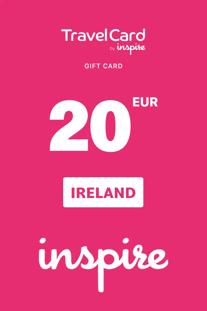 TravelCard by Inspire 20 EUR Gift Card (Ireland) - Digital Key