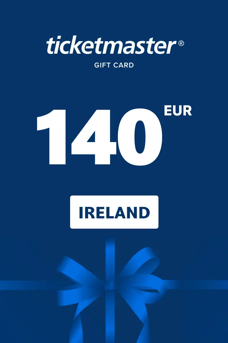 Ticketmaster 140 EUR Gift Card (Ireland) - Digital Key