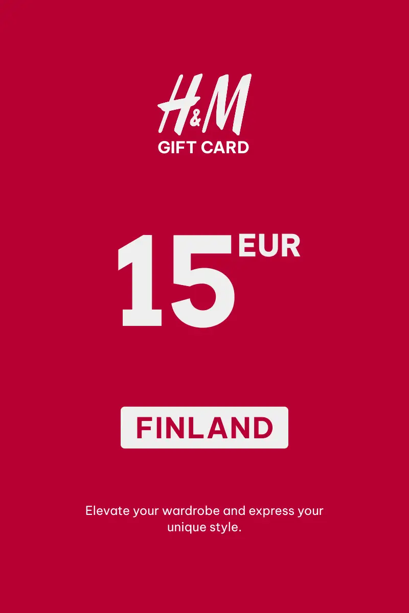 HandM 15 EUR Gift Card (Finland) - Digital Key