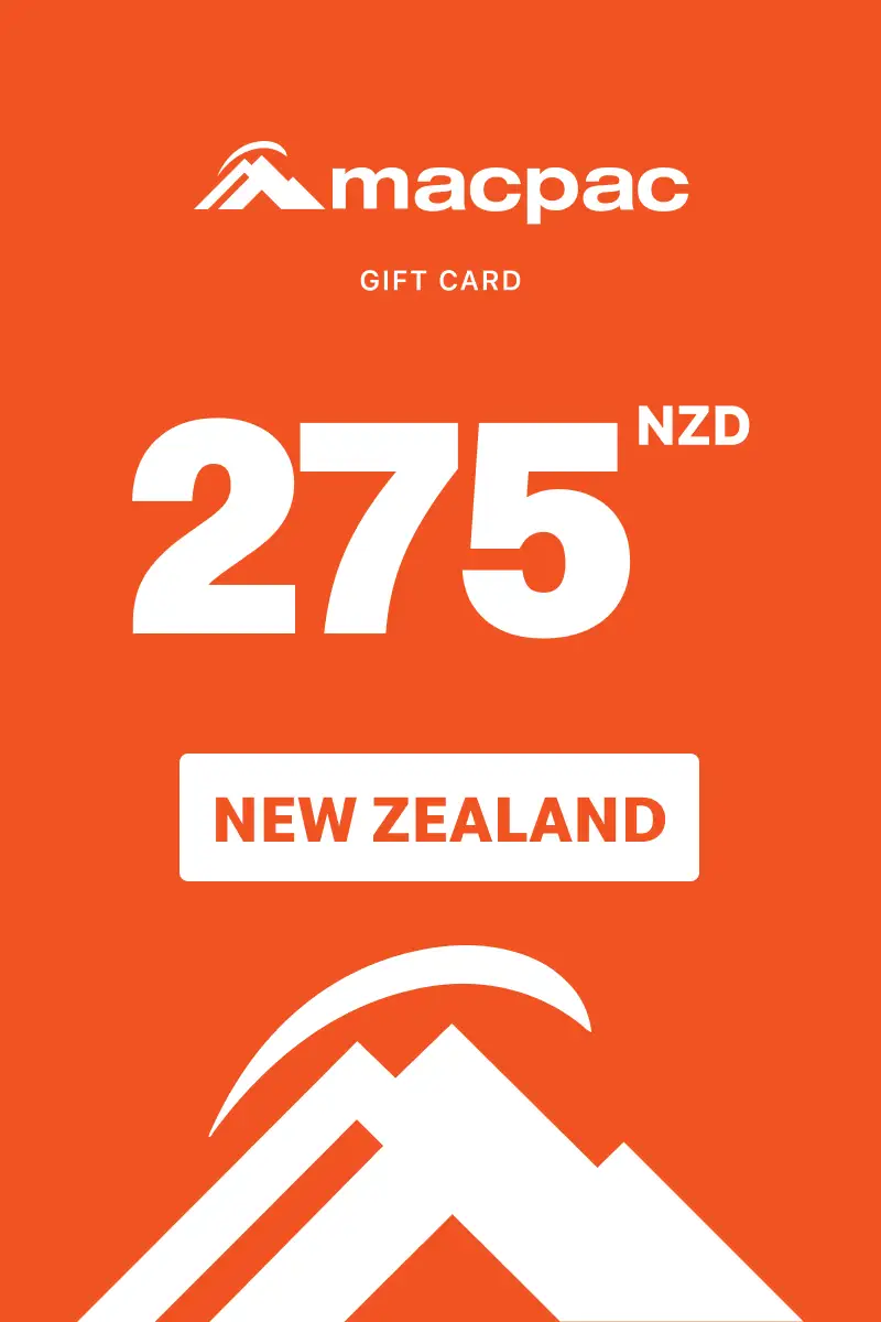 Macpac 275 NZD Gift Card (New Zealand) - Digital Key