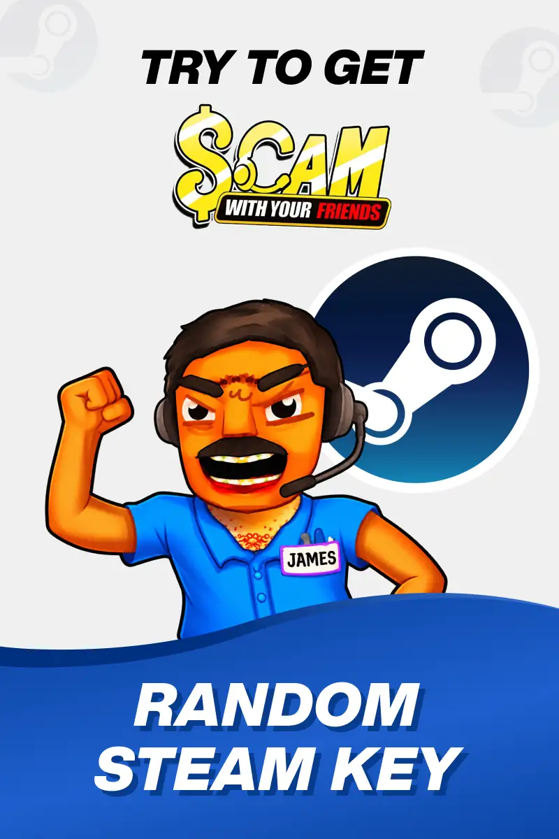 Try to Get Scam With Your Friends - Random 1 Key (Global) (PC) - Steam - Digital Key