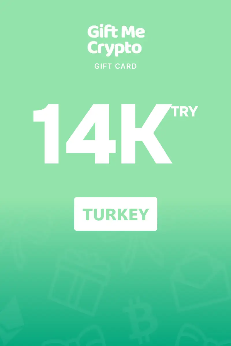 Gift Me Crypto 14000 TRY Gift Card (Turkey) - Digital Key