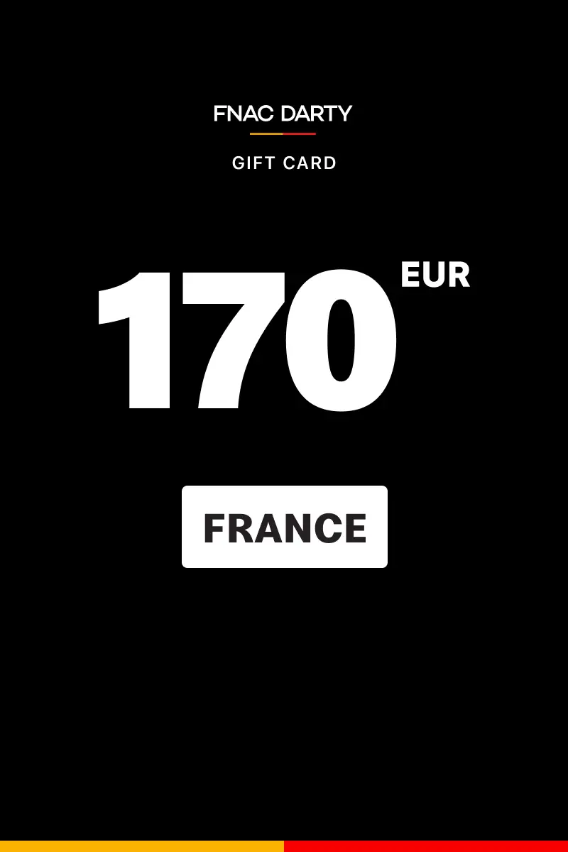 Fnac Darty 170 EUR Gift Card (France) - Digital Key