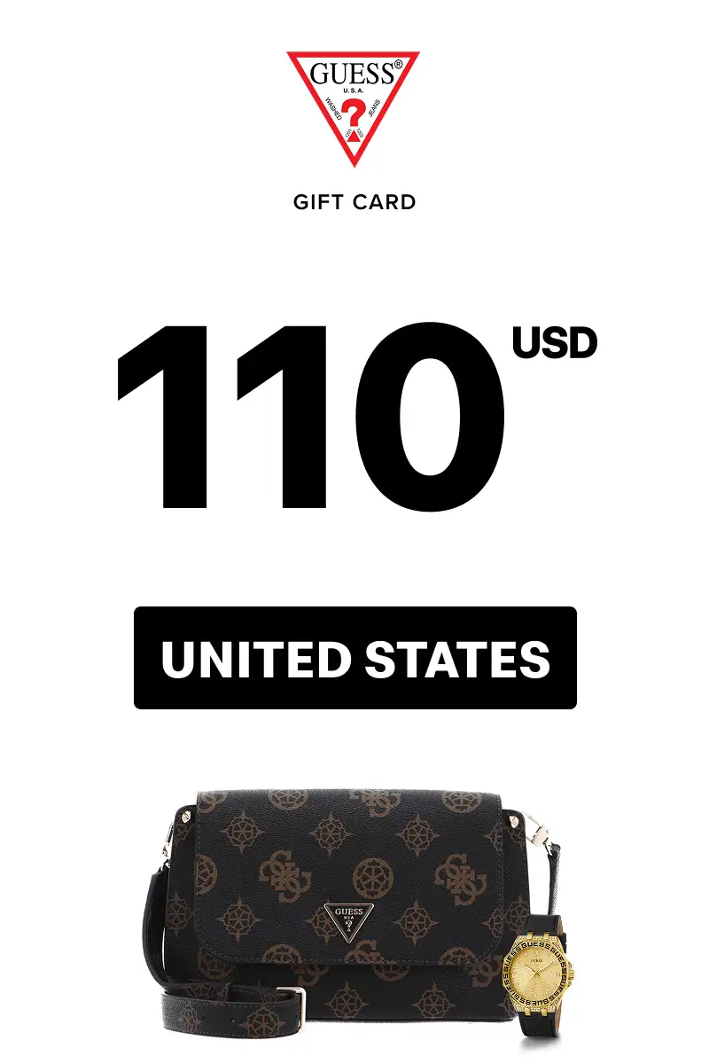 Guess 110 USD Gift Card (United States) - Digital Key
