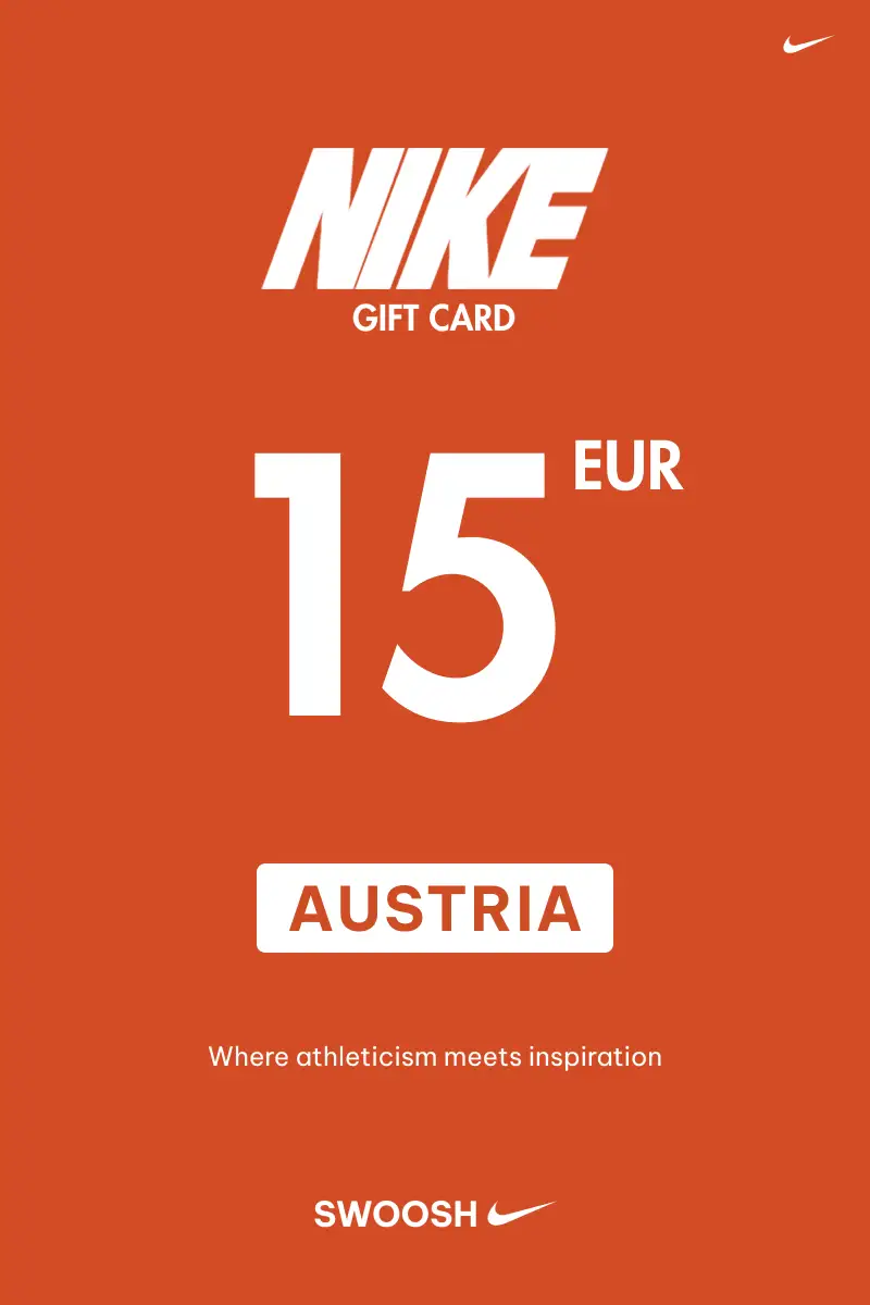 Nike 15 EUR Gift Card (Austria) - Digital Key