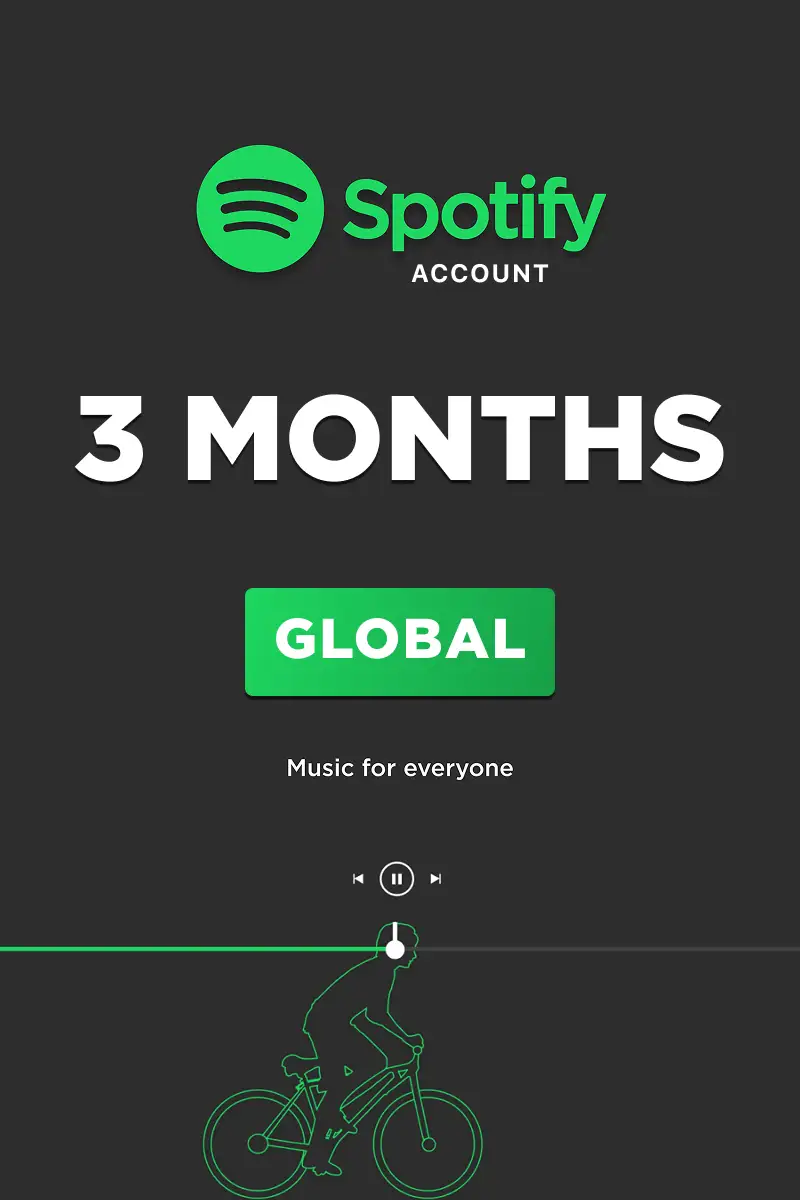 Spotify Premium 3 Months Subscription (Global) - Spotify Account