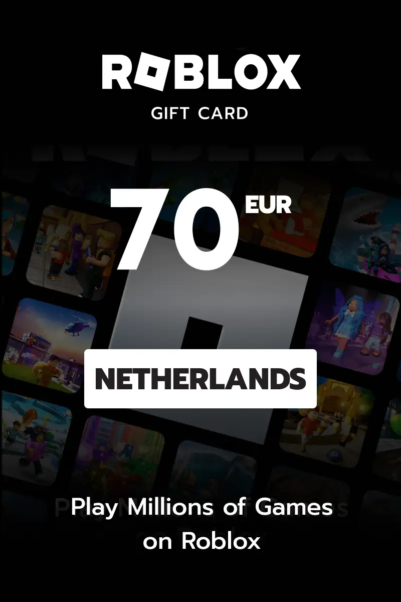 Roblox 70 EUR Gift Card (Netherlands) - Digital Key