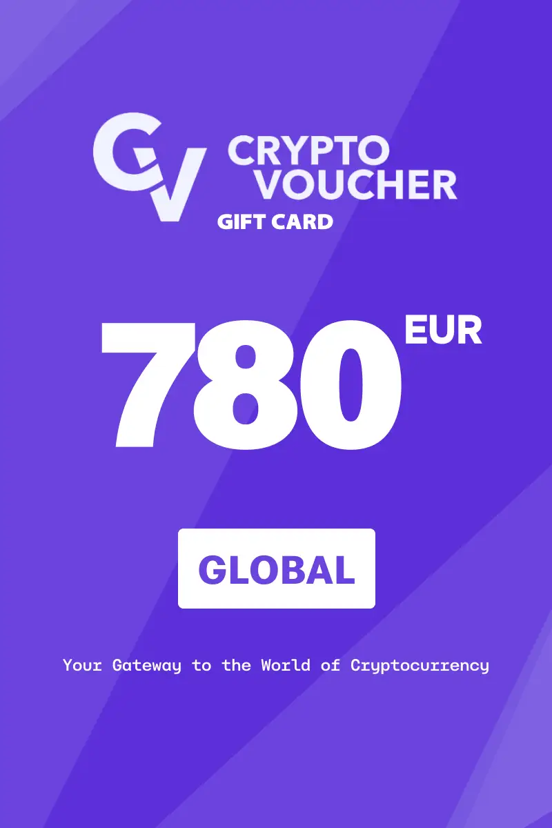 Crypto Voucher 780 EUR Gift Card (Global) - Digital Key
