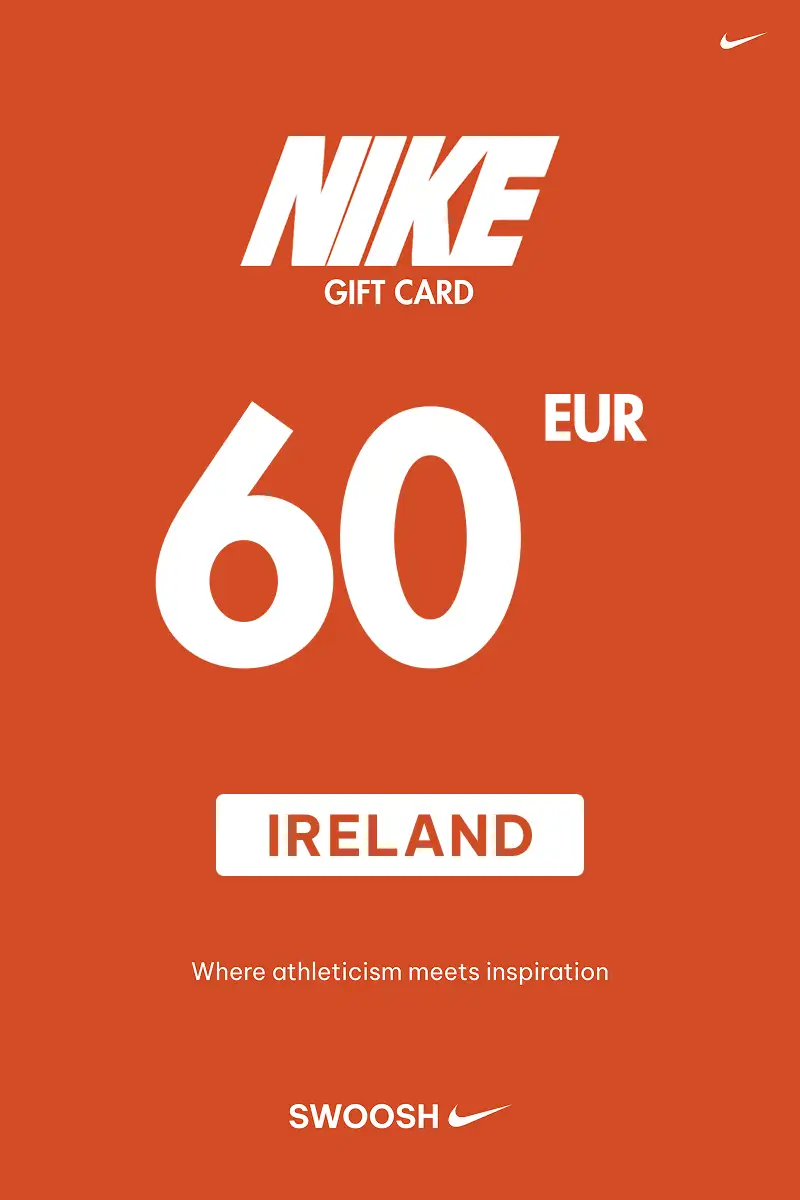 Nike 60 EUR Gift Card (Ireland) - Digital Key