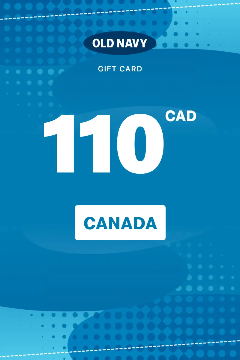 Old Navy 110 CAD Gift Card (Canada) - Digital Key