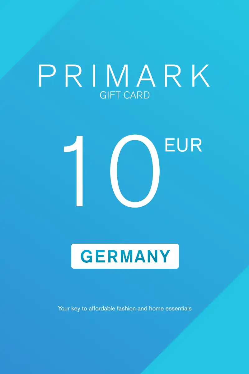 Primark 10 EUR Gift Card (Germany) - Digital Key