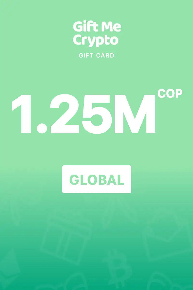 Gift Me Crypto 1250000 COP Gift Card (Global) - Digital Key